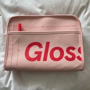 Glossier makeup bag